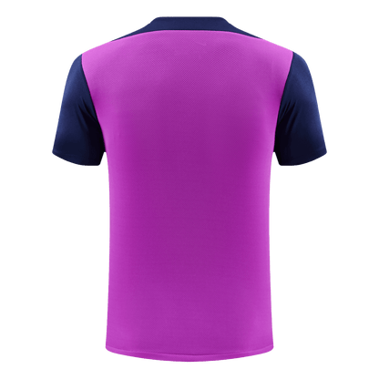 Barcelona Pre-Match Training Soccer Jersey 2025/26 Purple