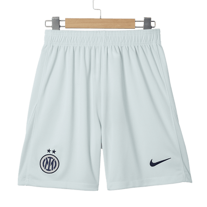 Inter Milan Away Soccer Shorts 2025/26 White