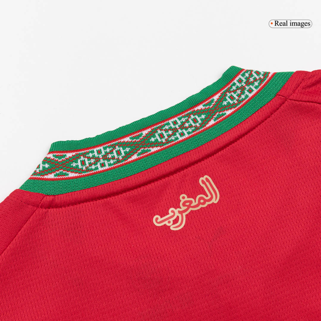 Morocco Home Football Shirt World Cup 2026 Red