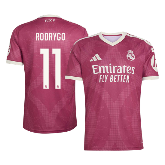 RODRYGO #11 Real Mardid Third Soccer Jersey 202626/27 Red