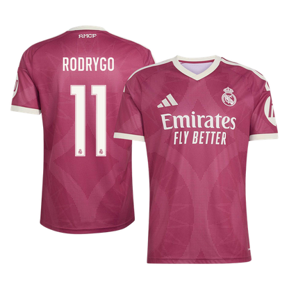 RODRYGO #11 Real Mardid Third Soccer Jersey 202626/27 Red