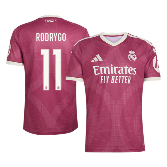 RODRYGO #11 Real Mardid Third Soccer Jersey 202626/27 Red