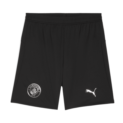 Manchester City Away Soccer Shorts 25/26 Black