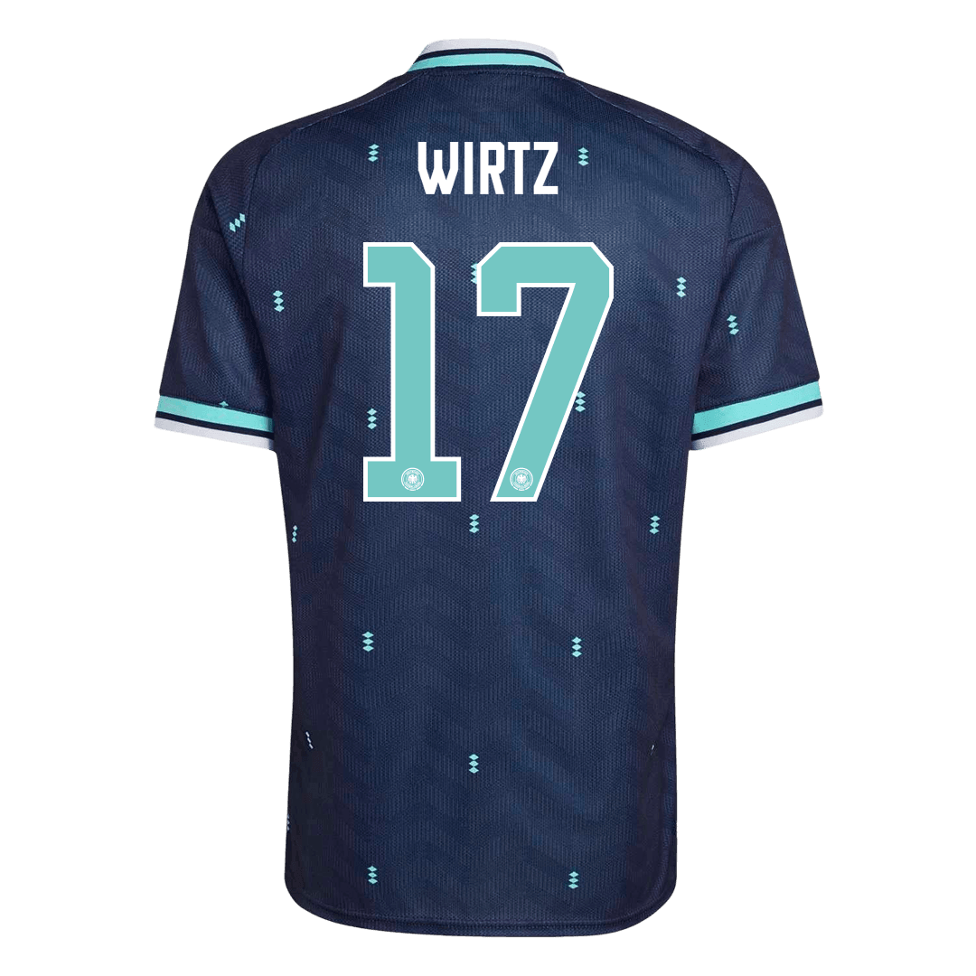 WIRTZ #17 Germany Away Soccer Jersey World Cup 2026 Navy
