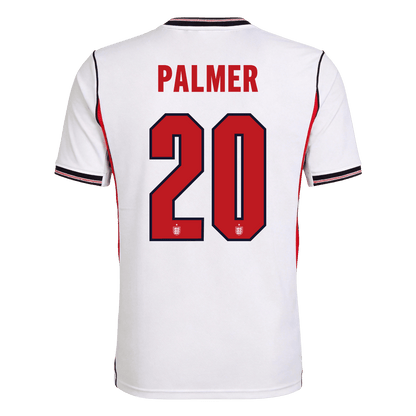 PALMER #20 England Home Soccer Jersey World Cup 2026 White