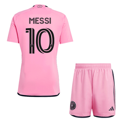 MESSI #10 Inter Miami CF Home Soccer Jersey Kit(Jersey+Shorts) 2024/25