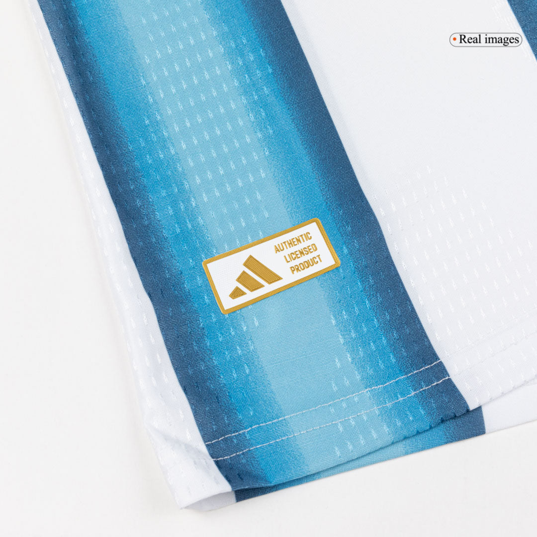 Authentic Argentina Home Long Sleeve Soccer Jersey 2026