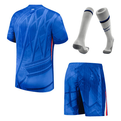 Chelsea Home Soccer Jersey Kit(Jersey+Shorts+Socks) 2025/26 Blue