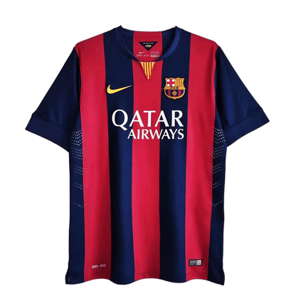 Retro MESSI #10 2014/15 Barcelona Home Soccer Jersey