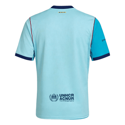 Men Fan Version Barcelona Third Soccer Jersey 2026/27 Blue