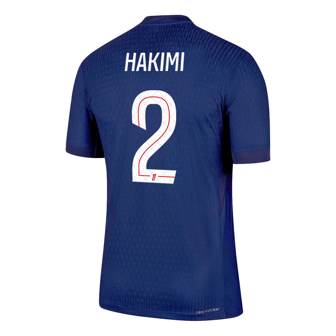 Authentic HAKIMI #2 PSG Home Soccer Jersey 2025/26