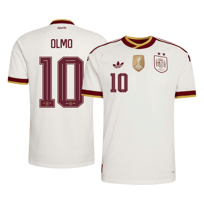 Authentic OLMO #10 Spain Away Soccer Jersey 2026