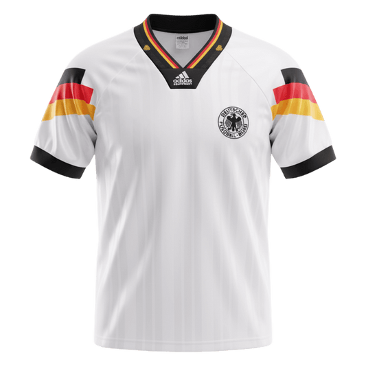 Retro 1992 Germany Home Soccer Jersey