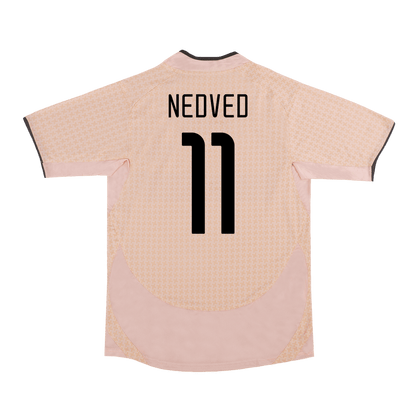 Retro NEDVED #11 2003/04 Juventus Away Soccer Jersey
