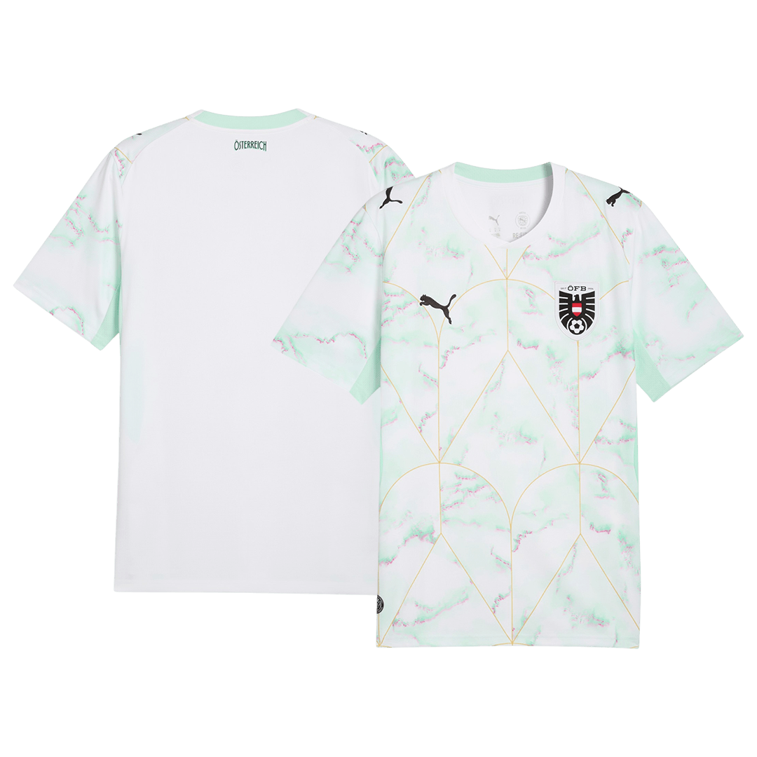 Austria Away Football Shirt World Cup 2026 White