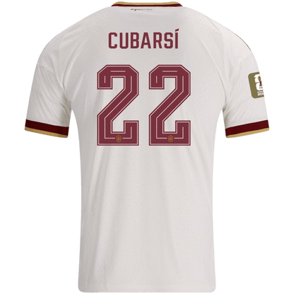 CUBARSÍ #22 Spain Champion Edition Away Soccer Jersey World Cup 2026 White