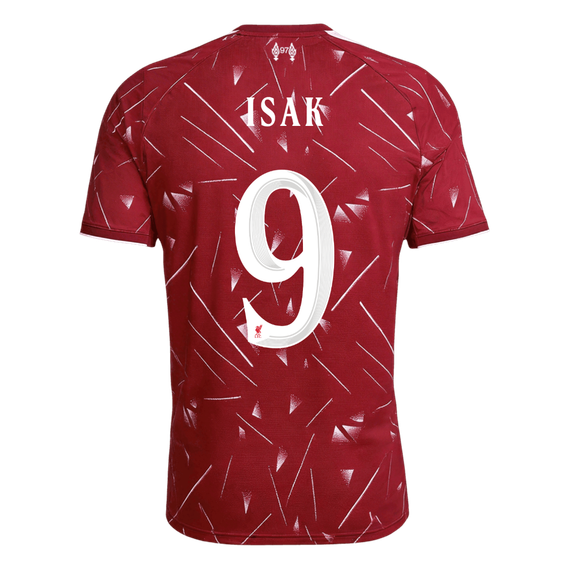 ISAK #9 Liverpool Home Soccer Jersey 26/27 Red - UCL