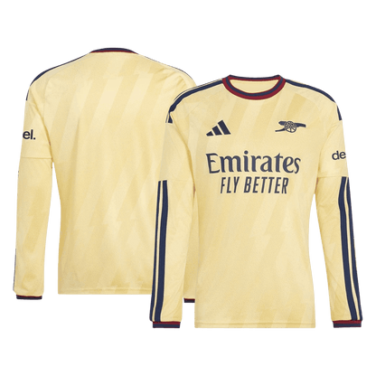 Arsenal Third Long Sleeve Soccer Jersey 2026/27 Yellow