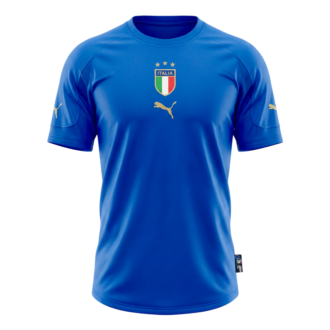 Retro 2004 Italy Home Soccer Jersey