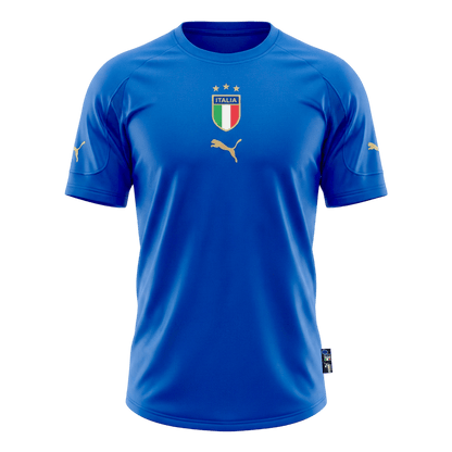 Retro 2004 Italy Home Soccer Jersey
