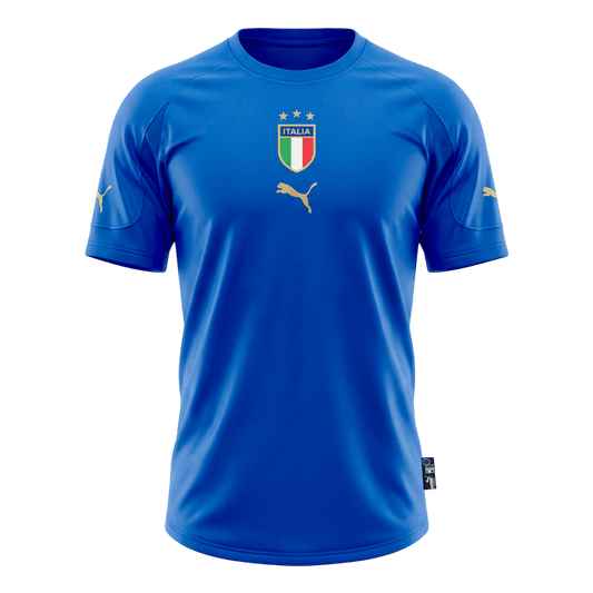 Retro 2004 Italy Home Soccer Jersey