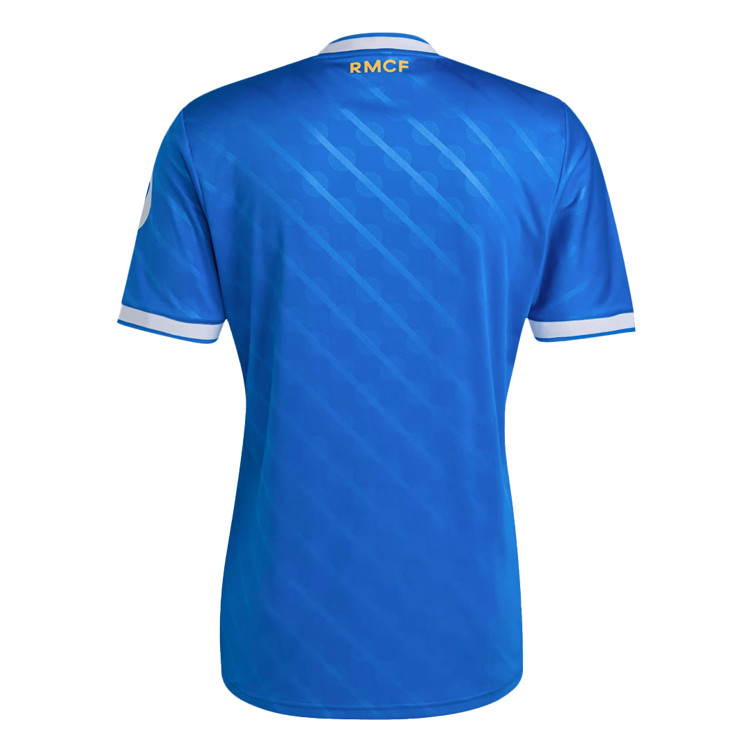 Real Madrid Third Away Soccer Jersey 2025/26 Blue