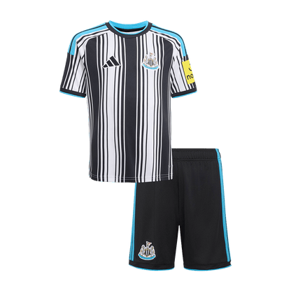 Kids Newcastle United Home Soccer Jersey Kit (Jersey+Shorts) 2026/27 Black&White