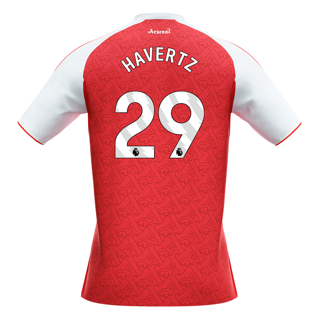 HAVERTZ #29 Arsenal Home Soccer Jersey 2025/26 Red