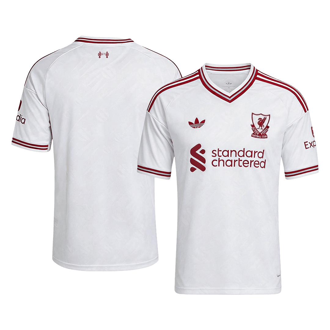 Men 2026/27 Liverpool Away Soccer Jersey White