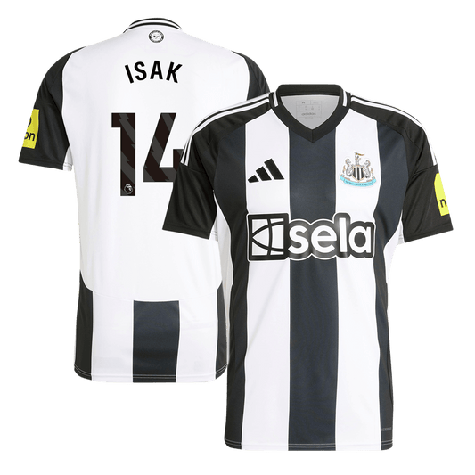 ISAK #14 Newcastle United Home Football Shirt 2024/25 Football Kit UK