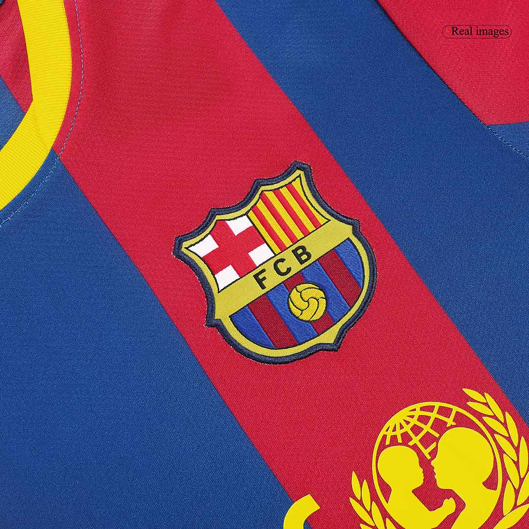 Retro MESSI #10 2010/11 Barcelona Home Soccer Jersey