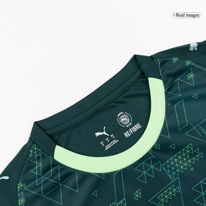 Manchester City Fourth Soccer Jersey 25/26 Green