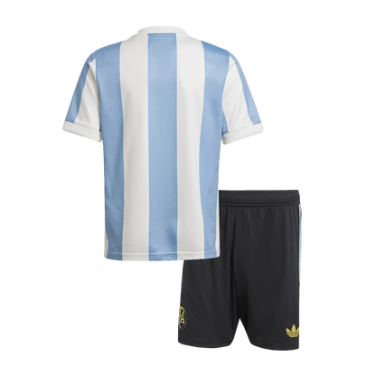 Kid's Argentina Soccer Jersey Kit(Jersey+Shorts) 2024 - 50th Anniversary