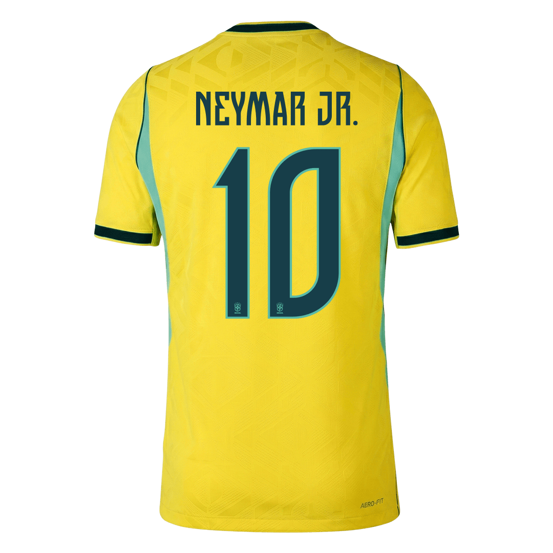 Authentic NEYMAR JR. #10 Brazil Home Soccer Jersey 2026