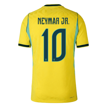 Authentic NEYMAR JR. #10 Brazil Home Soccer Jersey 2026