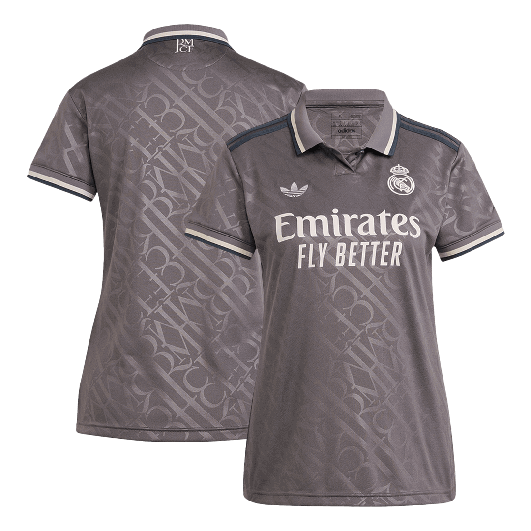 Women's Real Madrid Third Away Soccer Jersey Shirt 2024/25