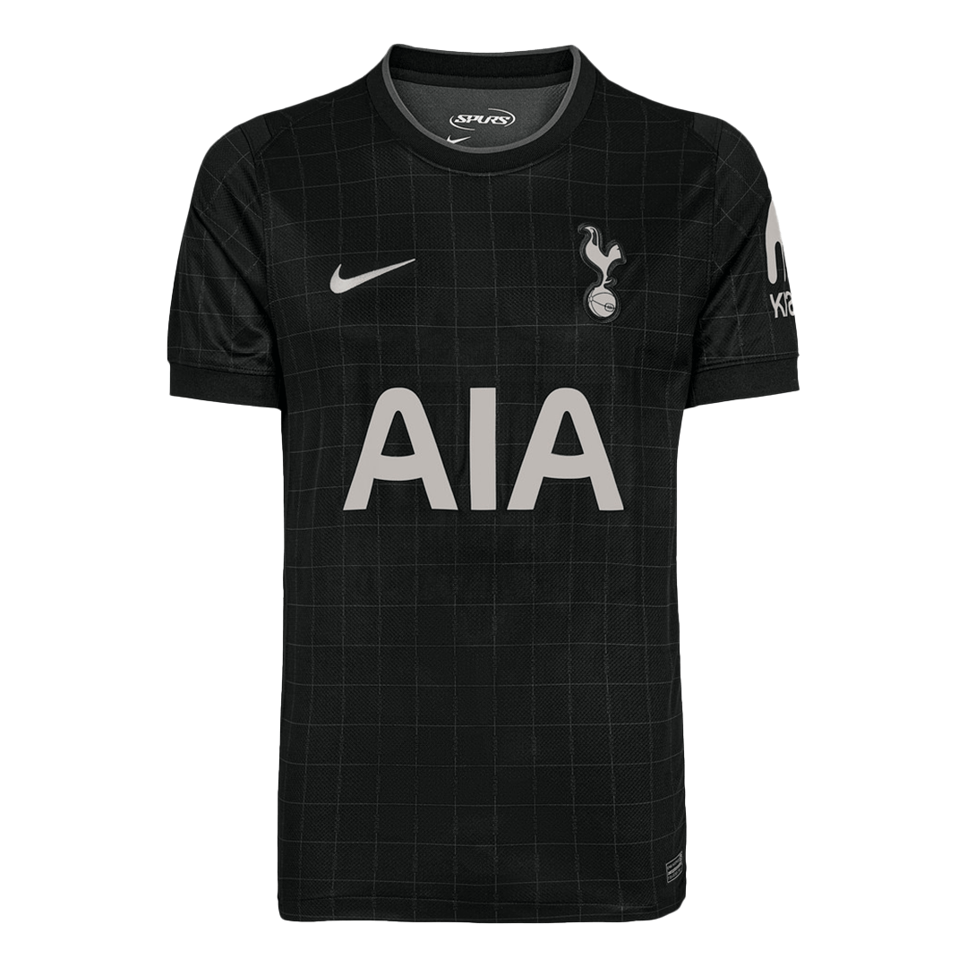 Tottenham Hotspur Away Soccer Jersey 2025/26 Black