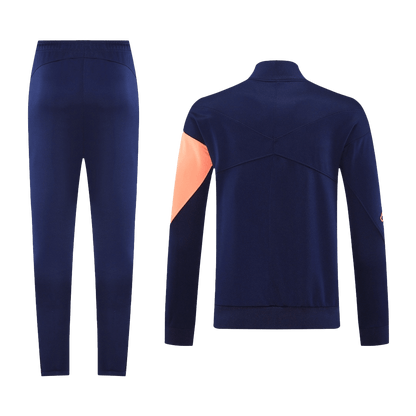 25/26 Barcelona Training Jacket Kit(Jacket+Pants) Navy&Orange