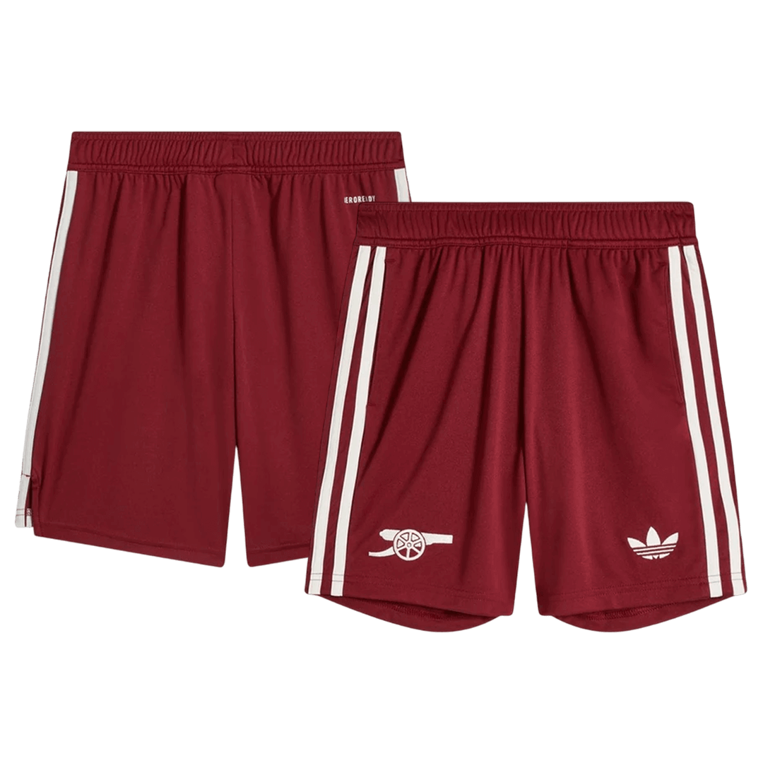 Arsenal Third Soccer Shorts 25/26 Red