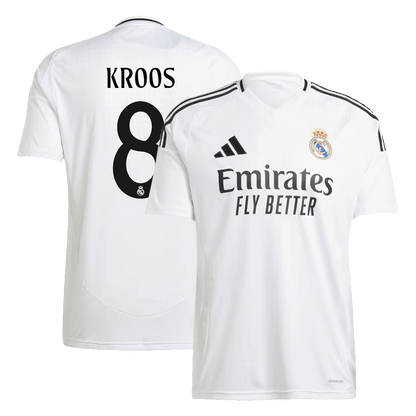 Real Madrid football shirt KROOS #8 Home 2024/25