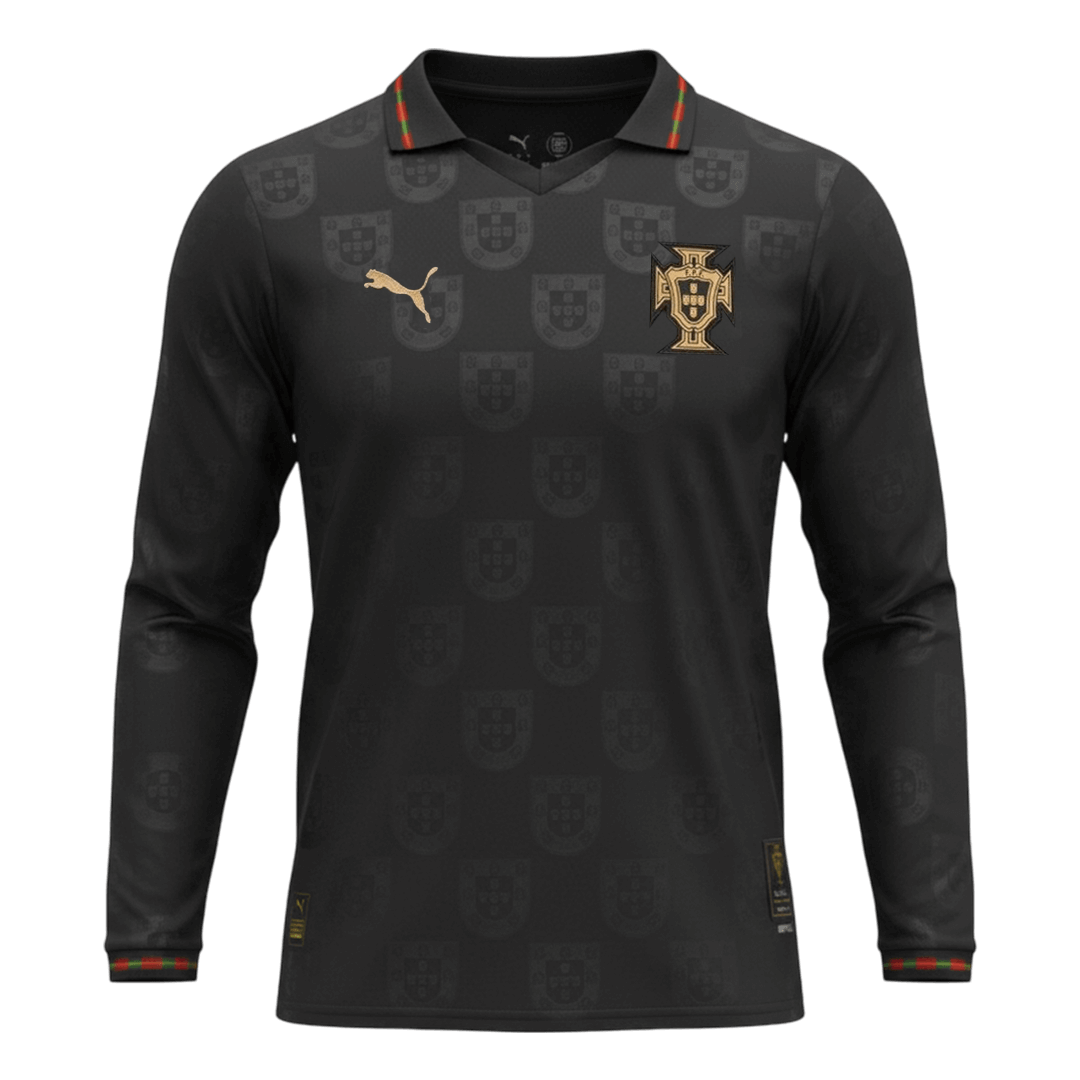 Portugal Long Sleeve Soccer Jersey 2026