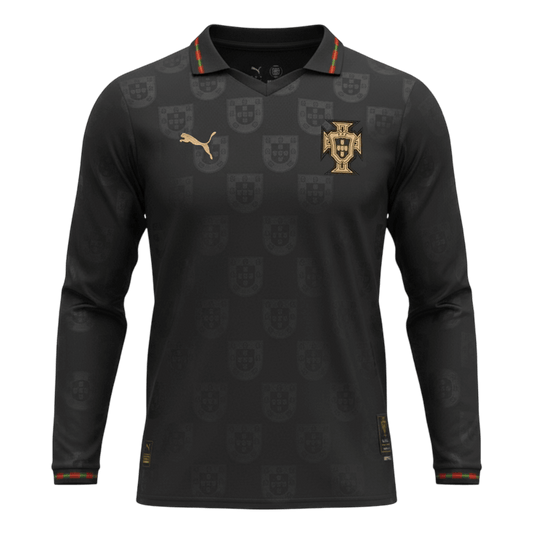Portugal Long Sleeve Soccer Jersey 2026