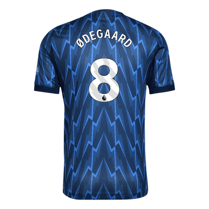 ØDEGAARD #8 Authentic Arsenal Away Soccer Jersey 2025/26 Blue