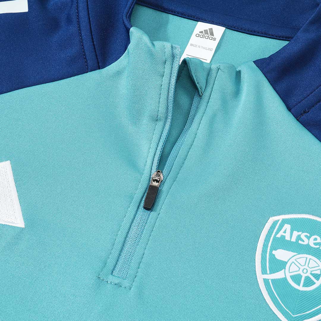 Arsenal Zipper Sweatshirt Kit(Top+Pants) 25/26 Green
