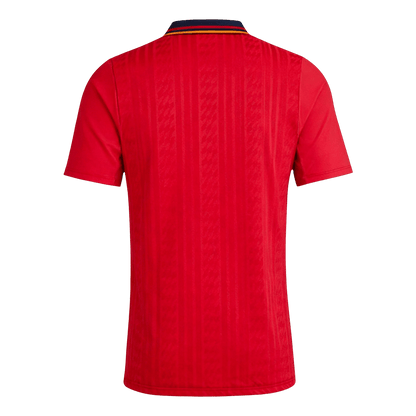 Men Retro Fan Version 1994 Spain Home Soccer Jersey Red