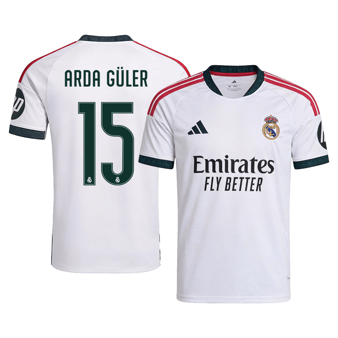 ARDA GÜLER #15 Real Madrid Home Football Jersey 26/27 White