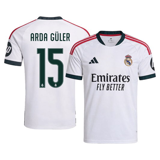 ARDA GÜLER #15 Real Madrid Home Soccer Jersey 26/27 White