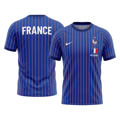 France Pre-Match Training Soccer Jersey World Cup 2026 Blue