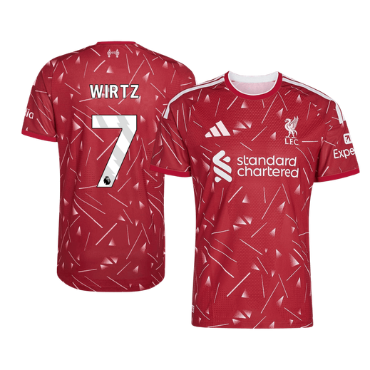 Authentic WIRTZ #7 Liverpool Home Soccer Jersey 2026/27