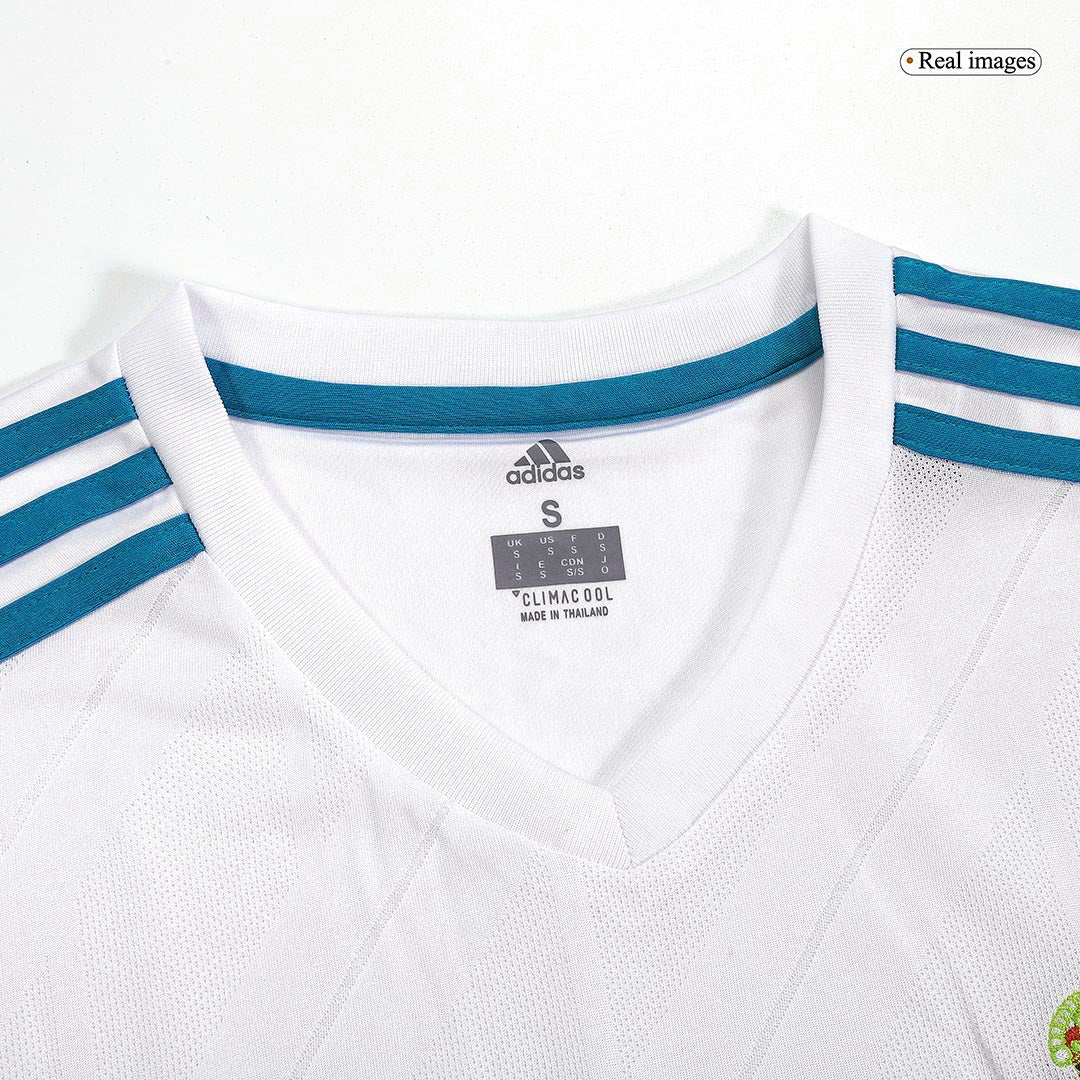 MODRIĆ #10 Retro 2017/18 Real Madrid Home Soccer Jersey White